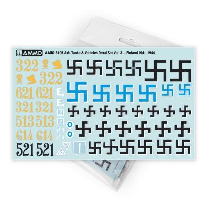 1:35 Axis Tanks & Vehicles Decal Set Vol. 3 − Finland 1941-1944