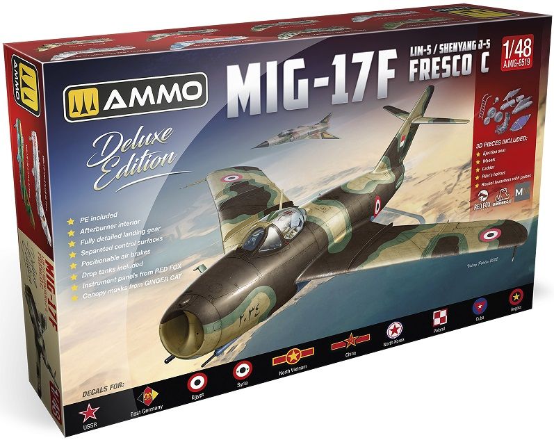 1:48 MiG-17F Deluxe Edition