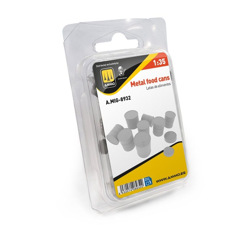 1:35 Metal Food Cans