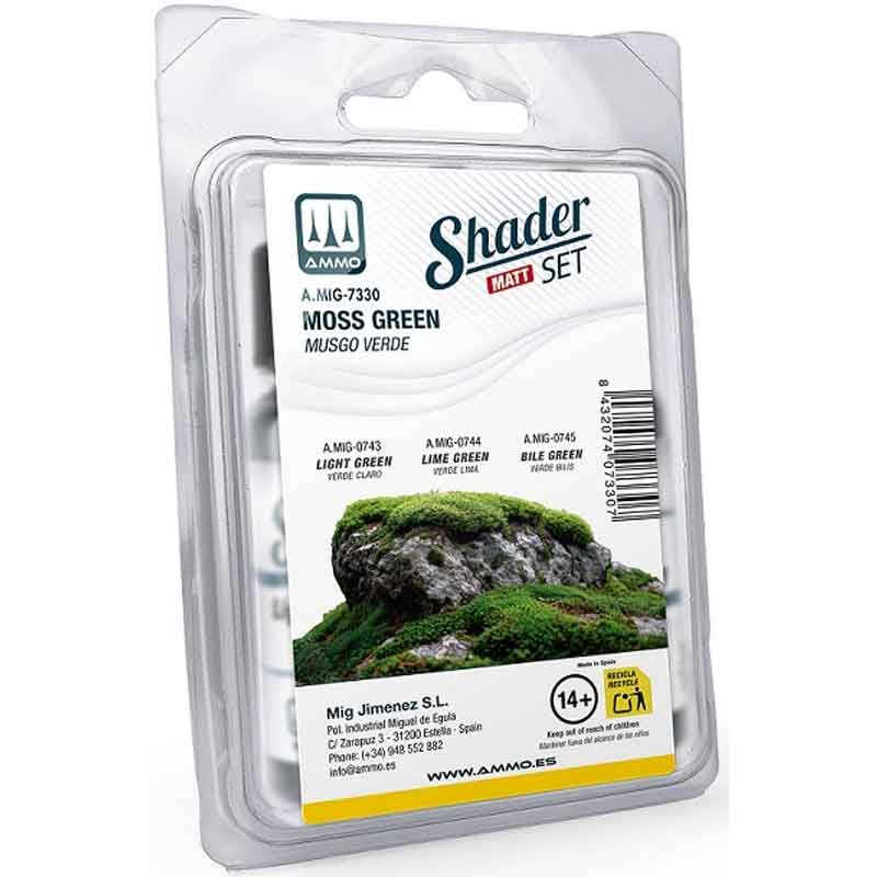 Ammo Matt Shader Set Moss Green