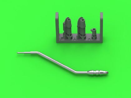 1:72 A-4 Skyhawk - BENT refueling probe boom (used on versions A-4M/N, OA-4M & late A-4E/F & TA-4F/J)