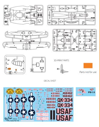 1:48 Culver PQ-14B - Starter kit