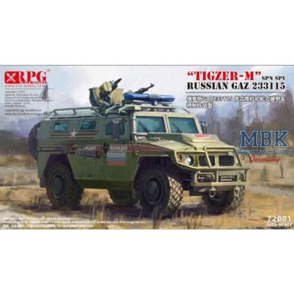 1:72 Russian GaZ 233114 TIGER-M SPN SPV