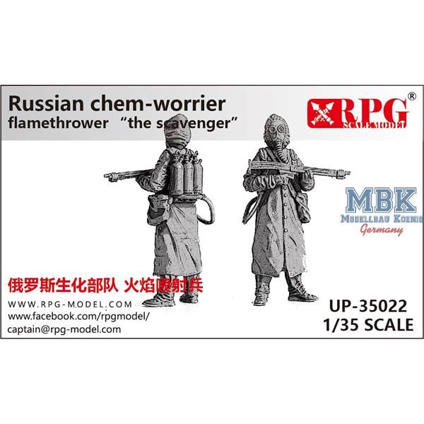 1:35 Russian Chem. Warrior Flamethrower The Scavenger