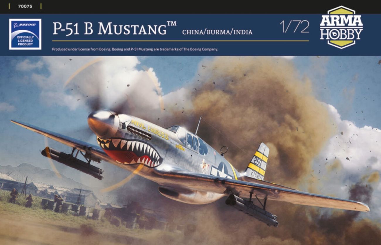 1:72 P-51B Mustang... China/Burma/India