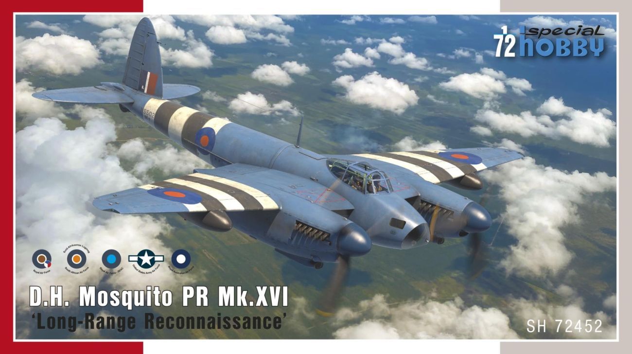 1:72 DH. Mosquito PR Mk.XVI ‘Long-Range Reconnaissance’