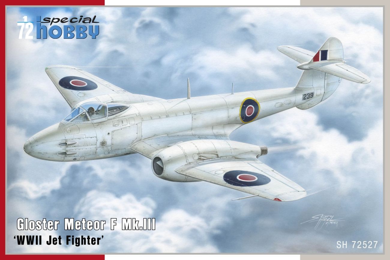 1:72 Gloster Meteor F Mk.III ‘WWII Jet Fighter’