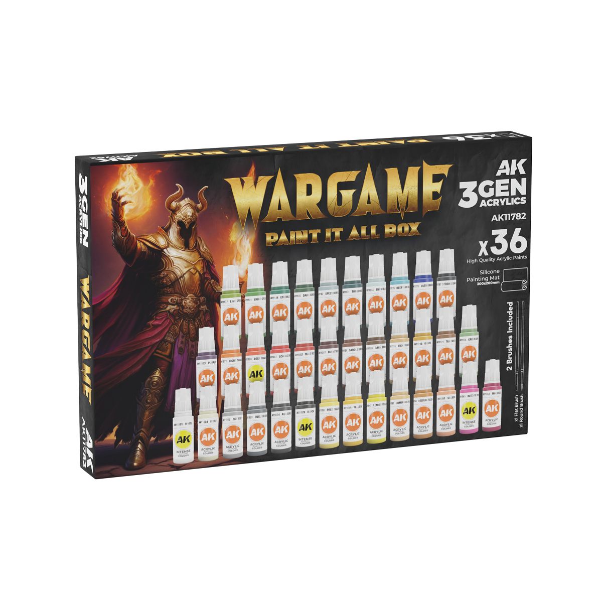 3GEN – WARGAME PAINT IT ALL BOX x36