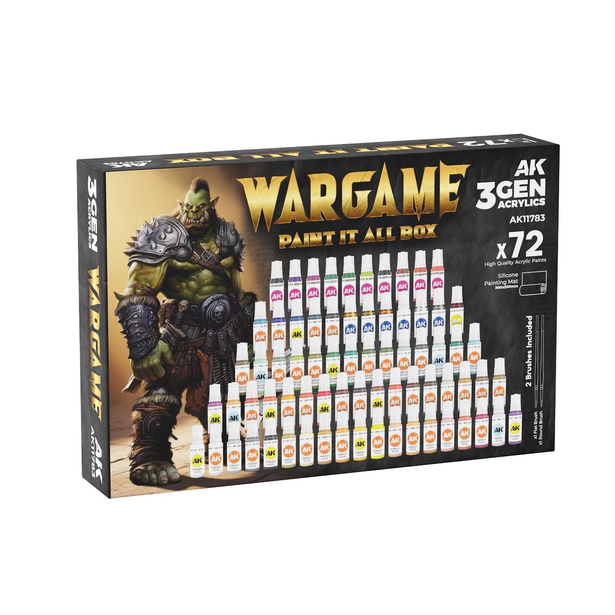3GEN – WARGAME PAINT IT ALL BOX x72