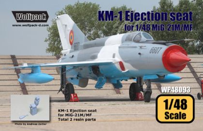 1:48 KM-1 Ejection Seat for MiG-21M/MF