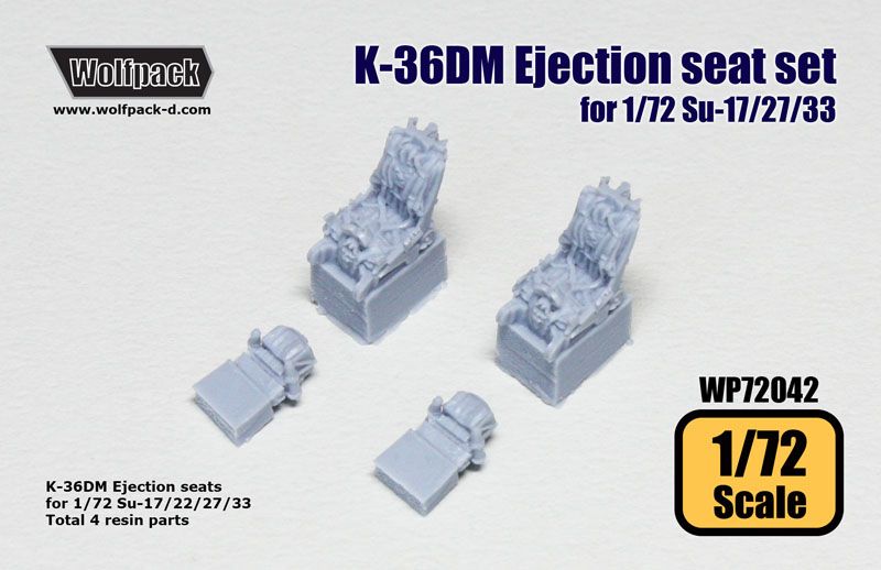 1:72  K-36DM Ejection Seat Set for Su-17/22/27/33