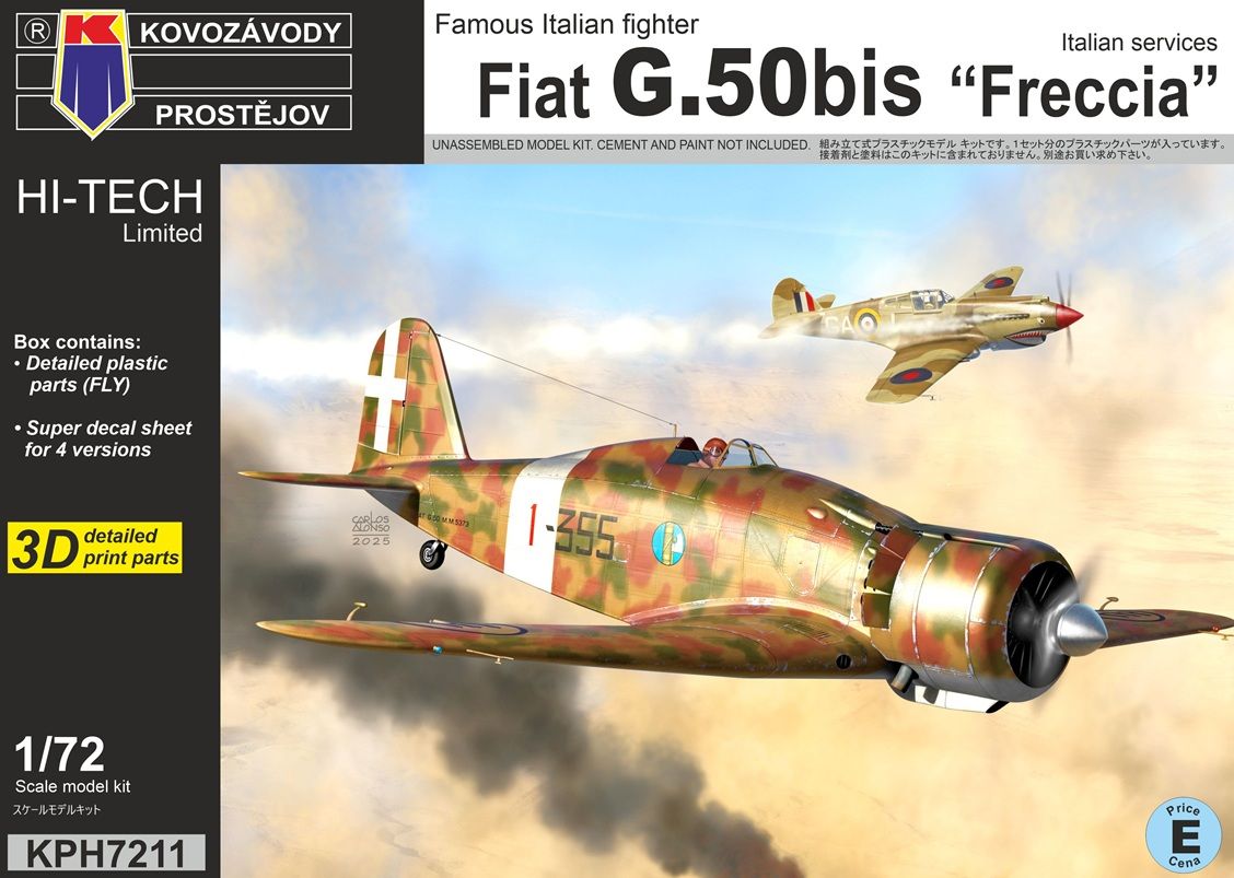 1:72 Fiat G.50bis Freccia Italian services