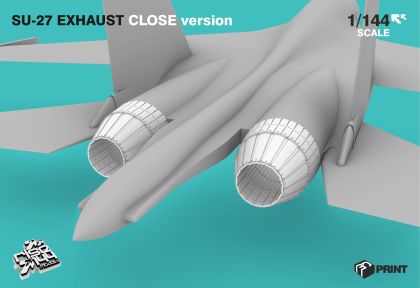 1:144 Su-27 Exhaust Close Version (Trumpeter Kit)