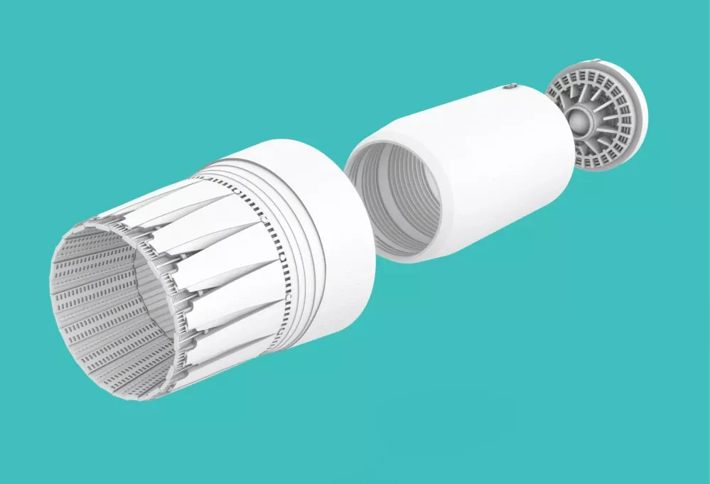 1:72 F16 PW-F110 Engine exhaust - open (Hasegawa)