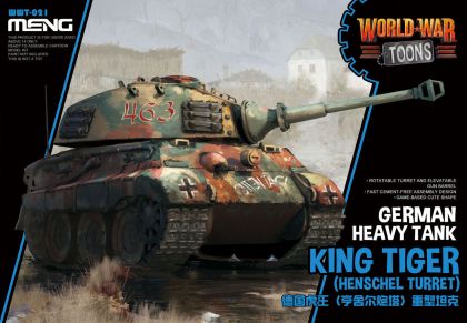 World War Toons German Heavy Tank King Tiger (Henschel Turret)