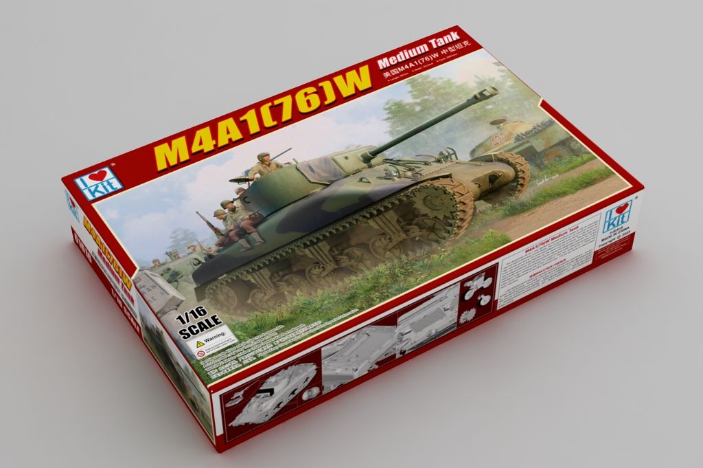 1:16 M4A1(76)W Medium Tank