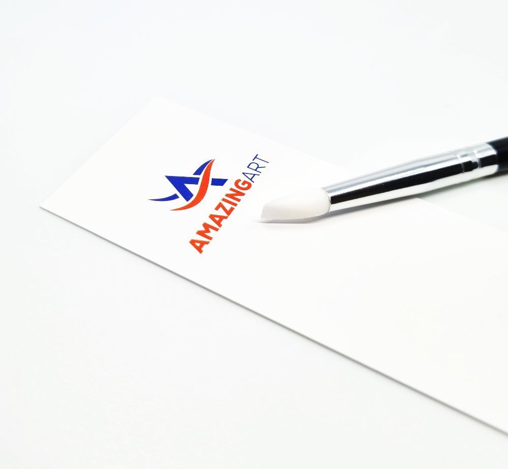 RUBBER BRUSH FOR APPLYING MASSES