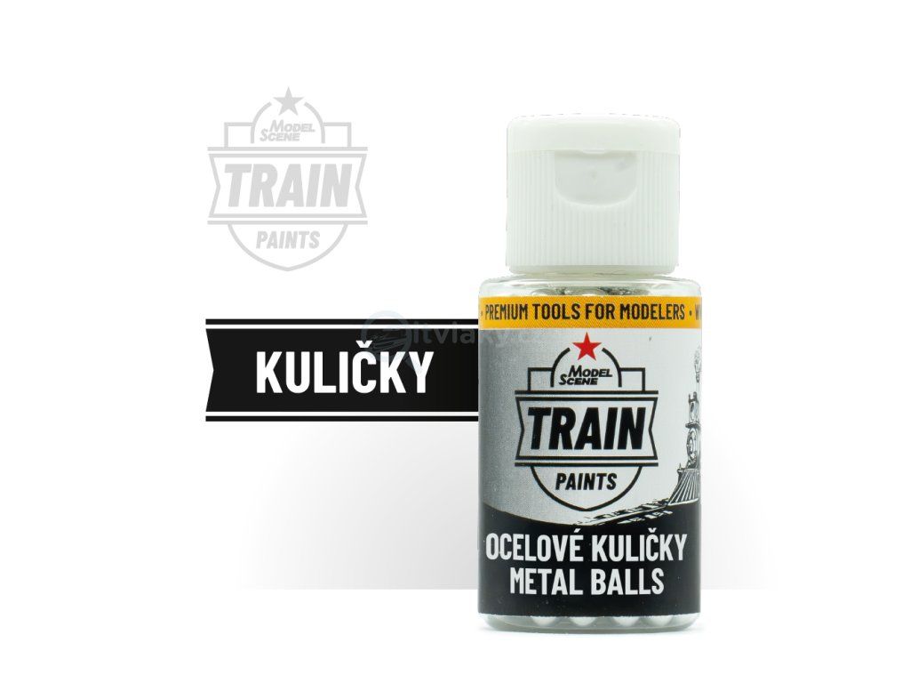MS Train Paints - Kovové míchací kuličky 250 ks