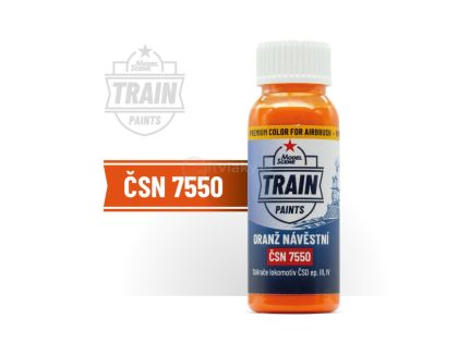 MS Train Paints - ČSN 7550 Oranž návěstní (30 ml)