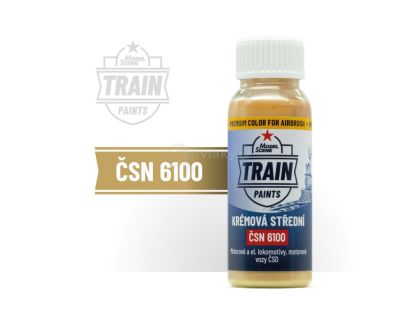 MS Train Paints - ČSN 6100 Krémová střední / slonová kost (30 ml)