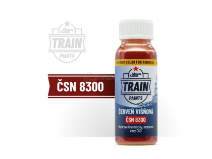 MS Train Paints - ČSN 8300 Červeň višňová (30 ml)