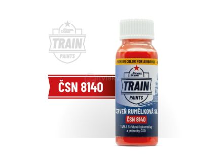 MS Train Paints - ČSN 8140 Červeň rumělková světlá (30 ml)