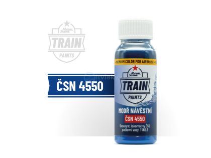MS Train Paints - ČSN 4550 Modř návěstní (30 ml)