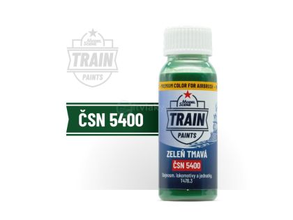 MS Train Paints - ČSN 5400 Zeleň tmavá (30 ml)