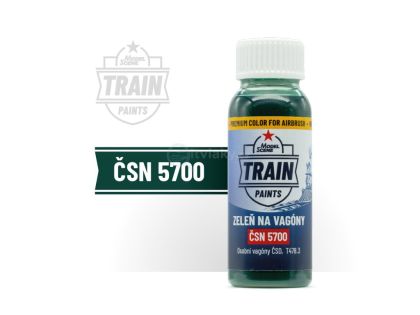 MS Train Paints - ČSN 5700 Zeleň na vagóny (30 ml)