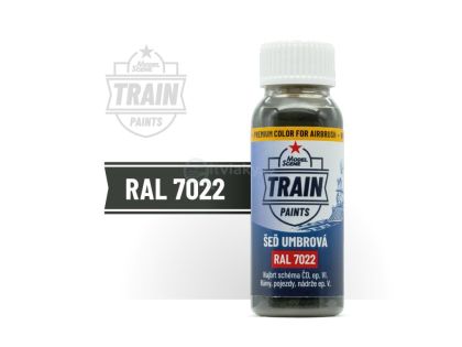 MS Train Paints - RAL 7022 Šeď umbrová / šeď tmavá (30 ml)