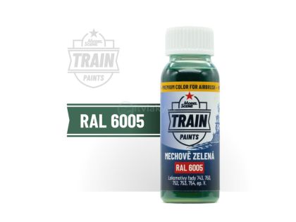 MS Train Paints - RAL 6005 Mechově zelená (30 ml)tr