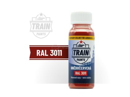 MS Train Paints - RAL 3011 Hnědočervená (30 ml)