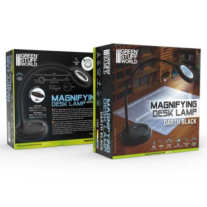 Magnifying desk lamp - Darth Black