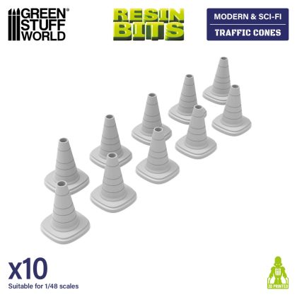 1:48 Traffic Cones