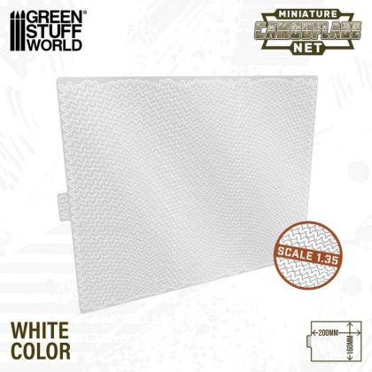 1:35 Miniature Camouflage Nets White