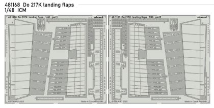 1:48 Do-217K-1 landing flaps