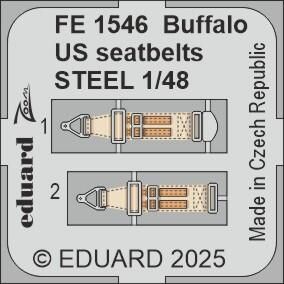 1:48 F2A-2 Buffalo US seatbelts STEEL