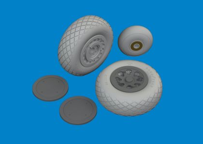 1:48 Douglas Boston III/US DB-7B wheels