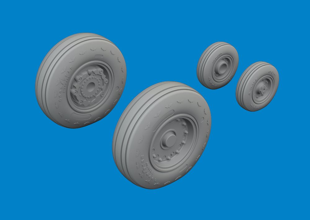 1:72 E-2C Hawkeye wheels