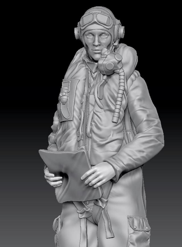 1:24 RAF/FAA/Fleet Air Arm pilot 1950's