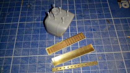 1:32 Junkers Ju-88 additional fuel tank - field conversion (for Monogram and Revell kits)