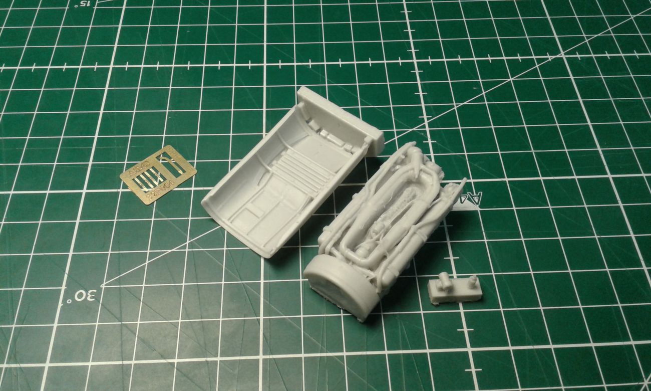 1:32 Messerschmitt Bf-109 G-10 - lower engine plug and cowl (for Revell kits)