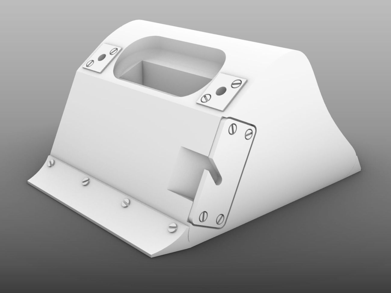 1:32 British FAA 1960's - 1980's Wheel Chock Set (4 pcs)