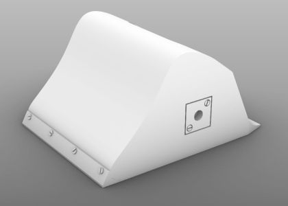 1:32 British FAA 1960's - 1980's Wheel Chock Set (4 pcs)