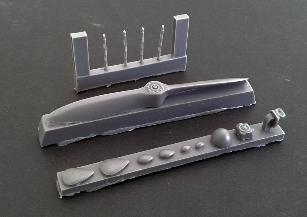 1:48 Gloster Gladiator J8/J8a & Norwegian Export parts (designed to be used with Merit and Roden kits)