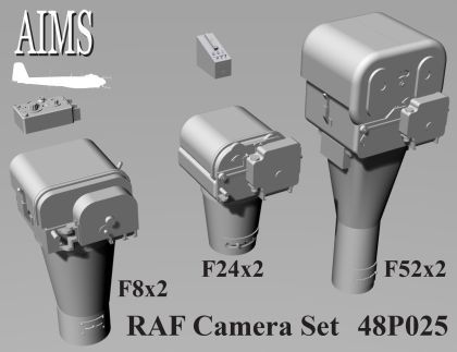 1:48 RAF Camera Set