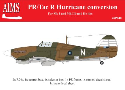 1:48 PR Hawker Hurricane Mk.I / Mk.II - Conversion for any kit (for Airfix, Arma Hobby, Hasegawa and Revell kits)