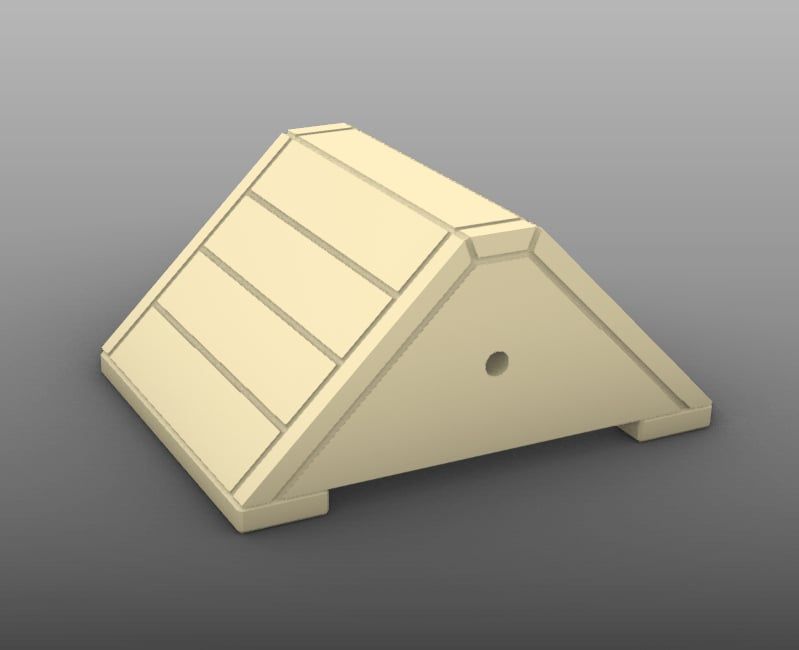 1:48 RAF and FAA (shore based) WWII / Post War Wheel Chocks (2 pcs)