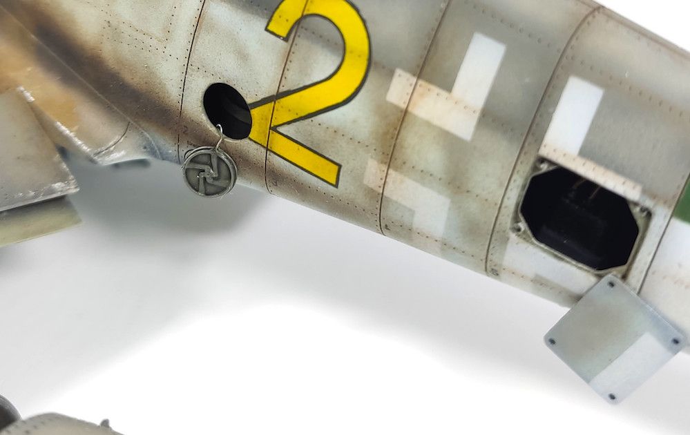 1:48 Messerschmitt Bf-109 F/G/K - Hatches and Latches (designed to be used with Eduard kits)