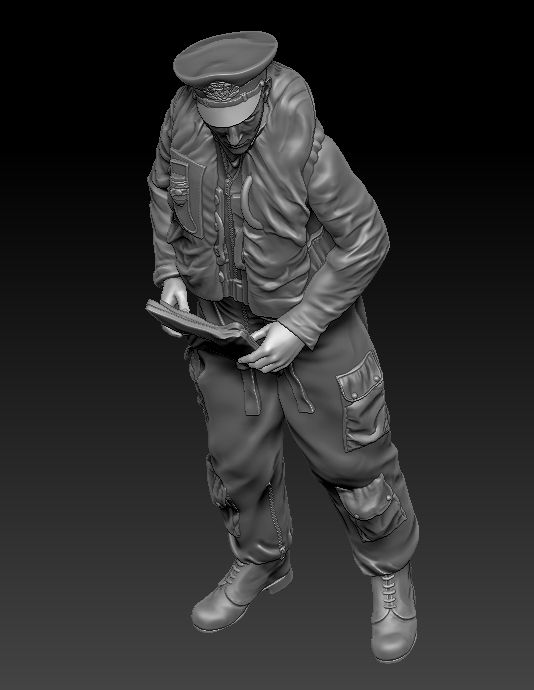 1:72 RAF/FAA pilot 1950's